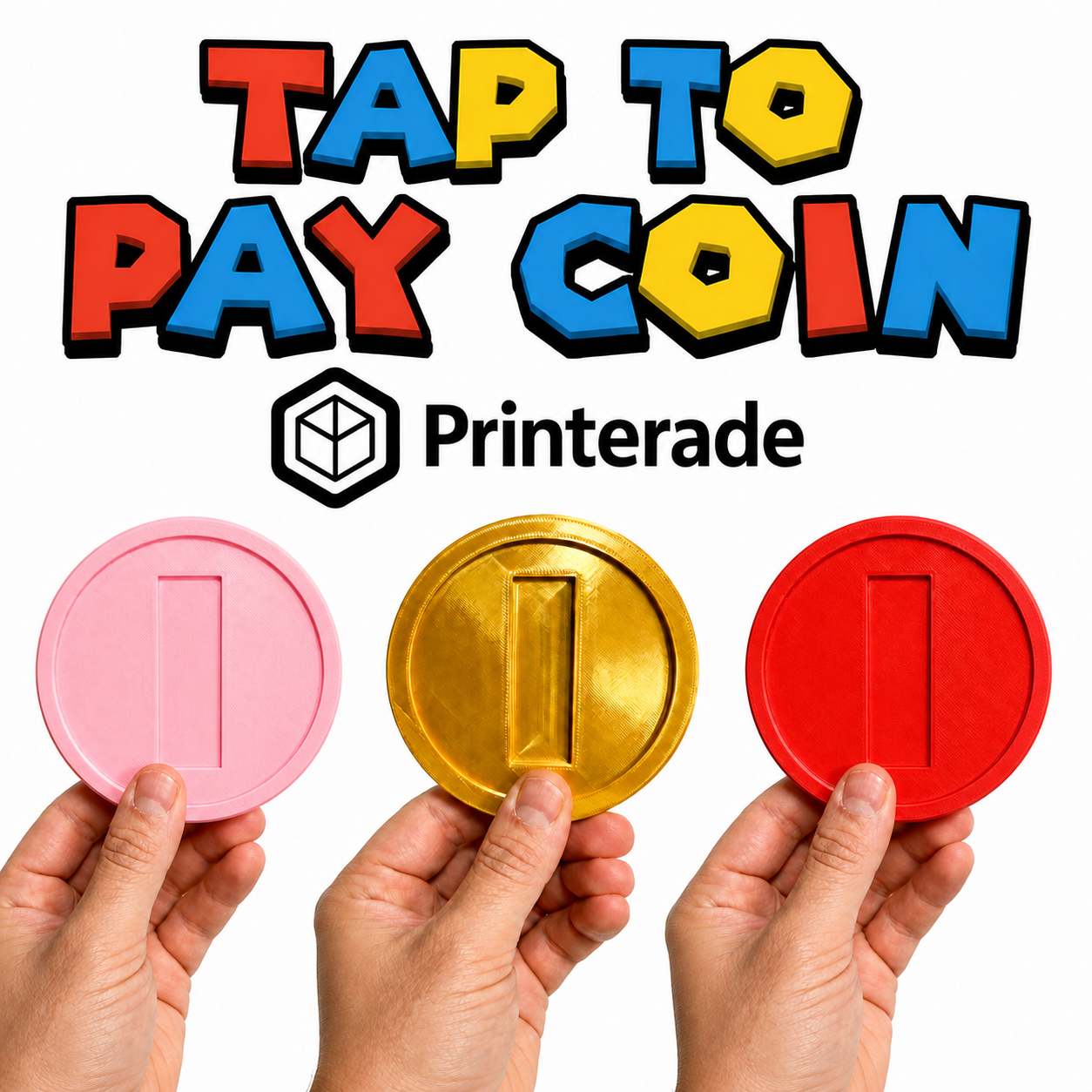 Coin Pay Card Holder