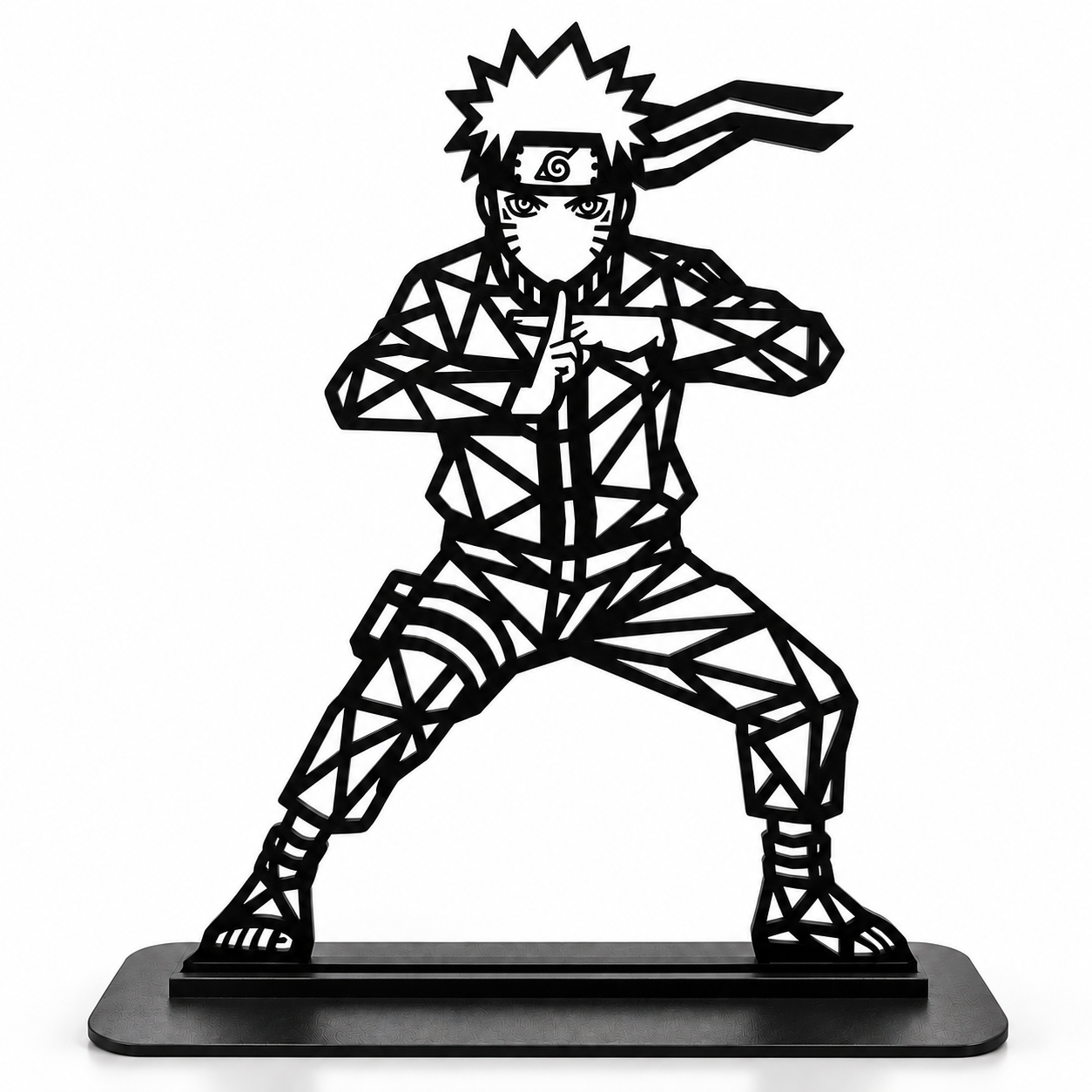 Naruto Wire Art Sculpture